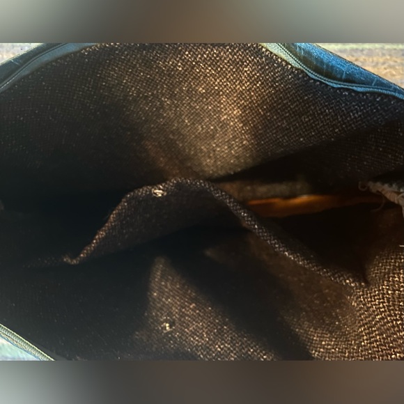 Large Upcycled Wristlet Pouch Purse - Picture 9 of 10